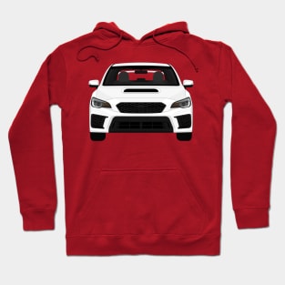 Wrx sti Crystal-White Hoodie